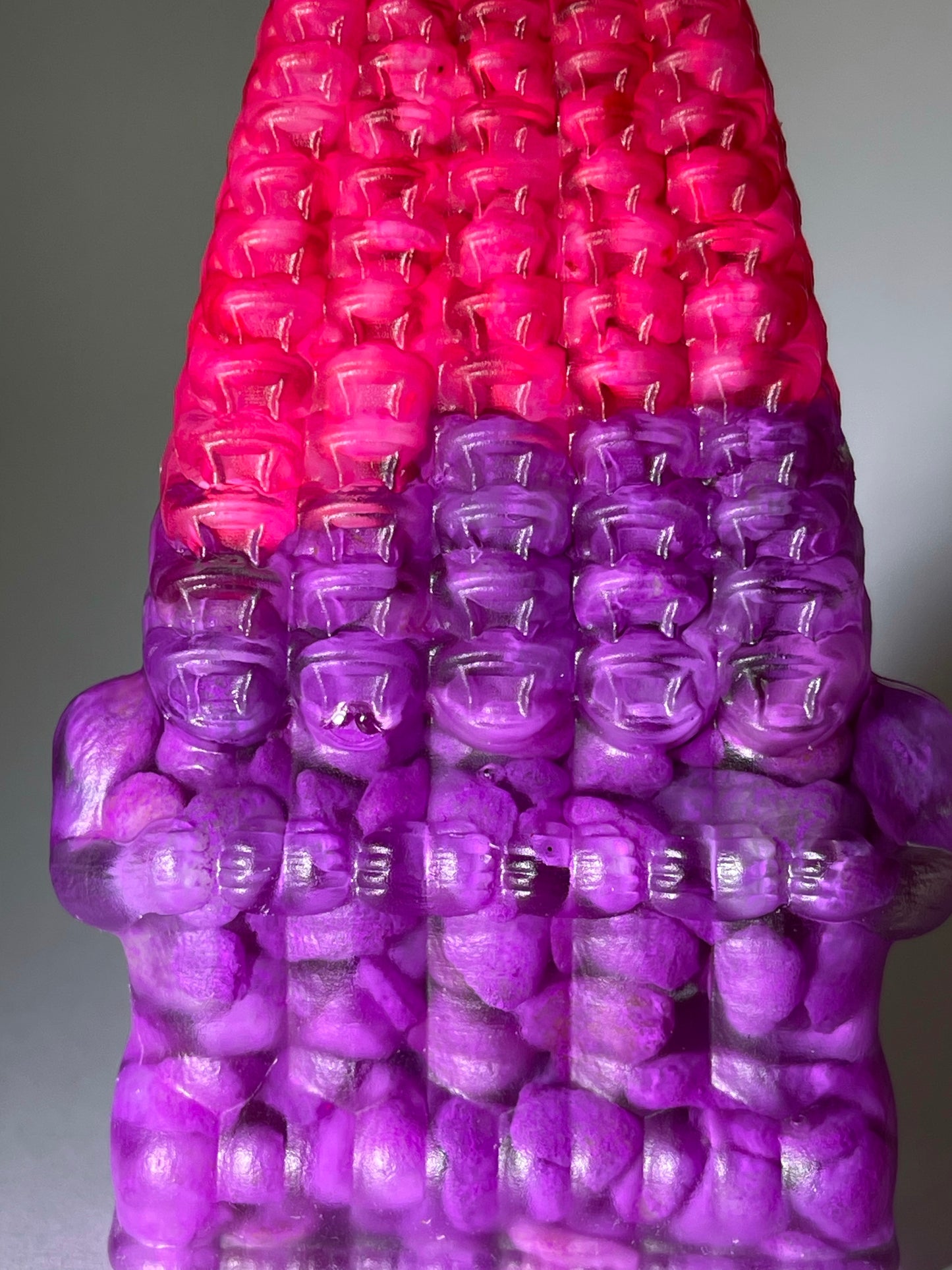 200 Head Ape: Resin Cast with Neon Stones