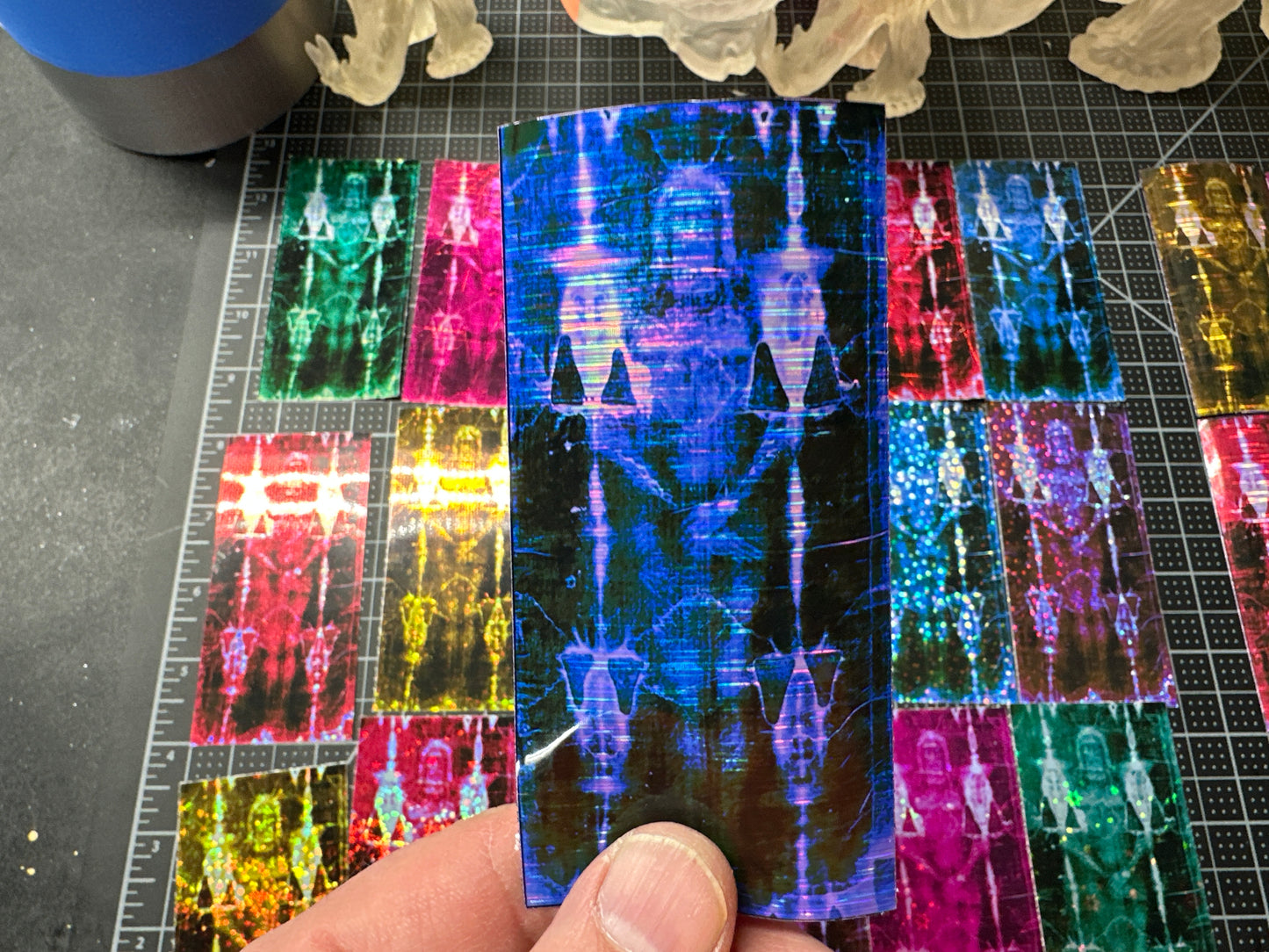 Ape Shroud Holographic Stickers, Set Of 4