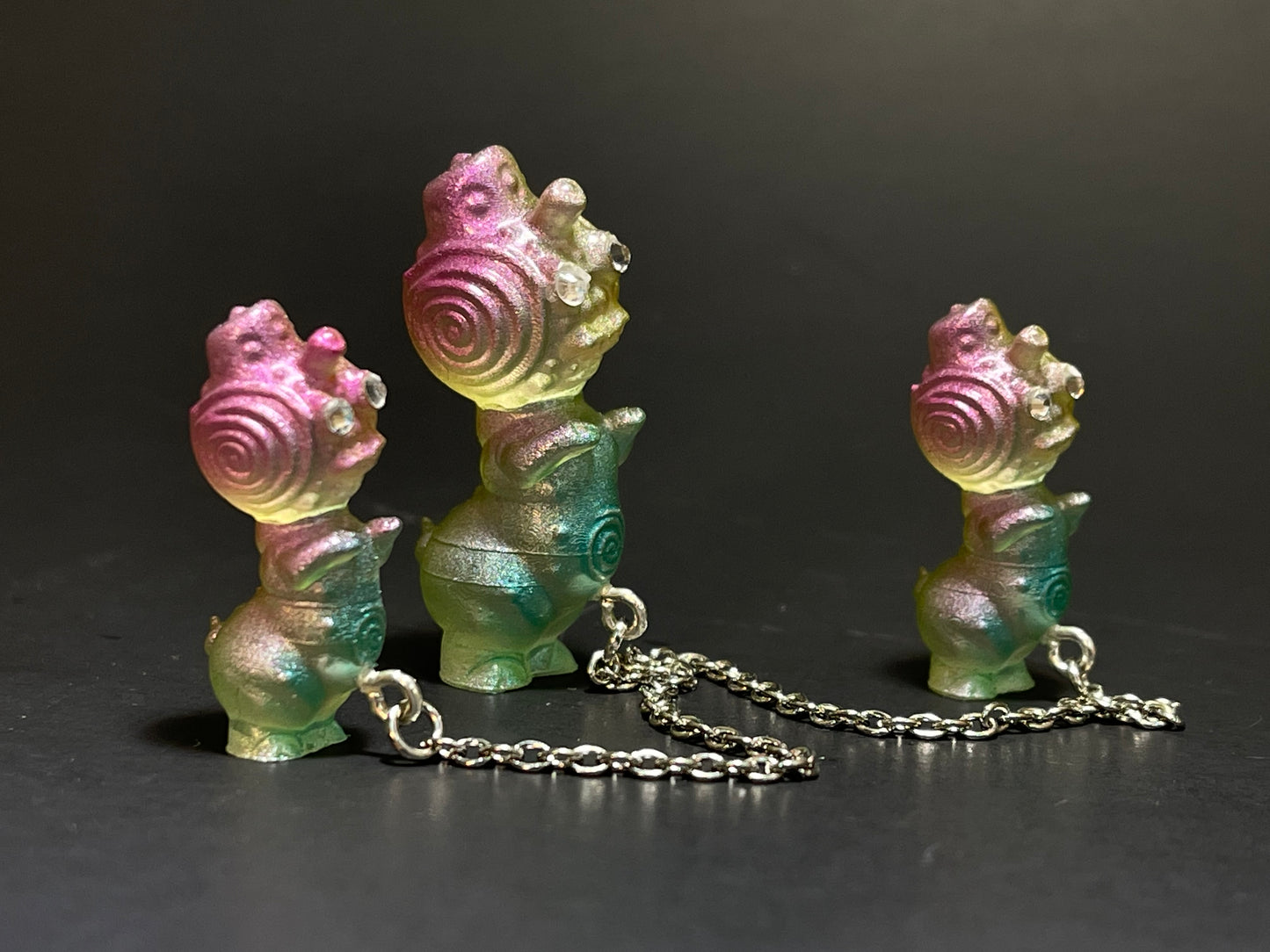 Robot Twisty Pig: Tiny Chained Set