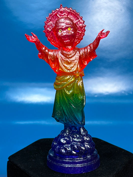 The Child Ape Jesus: Transparent Rainbow