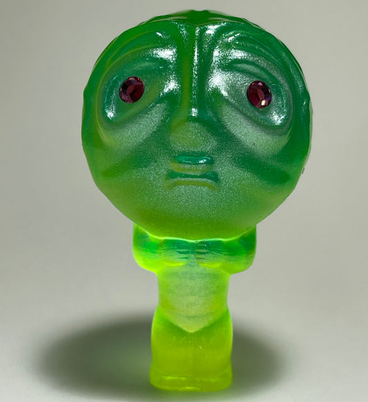 Moon Head Giant Head Freak: Blue/Green