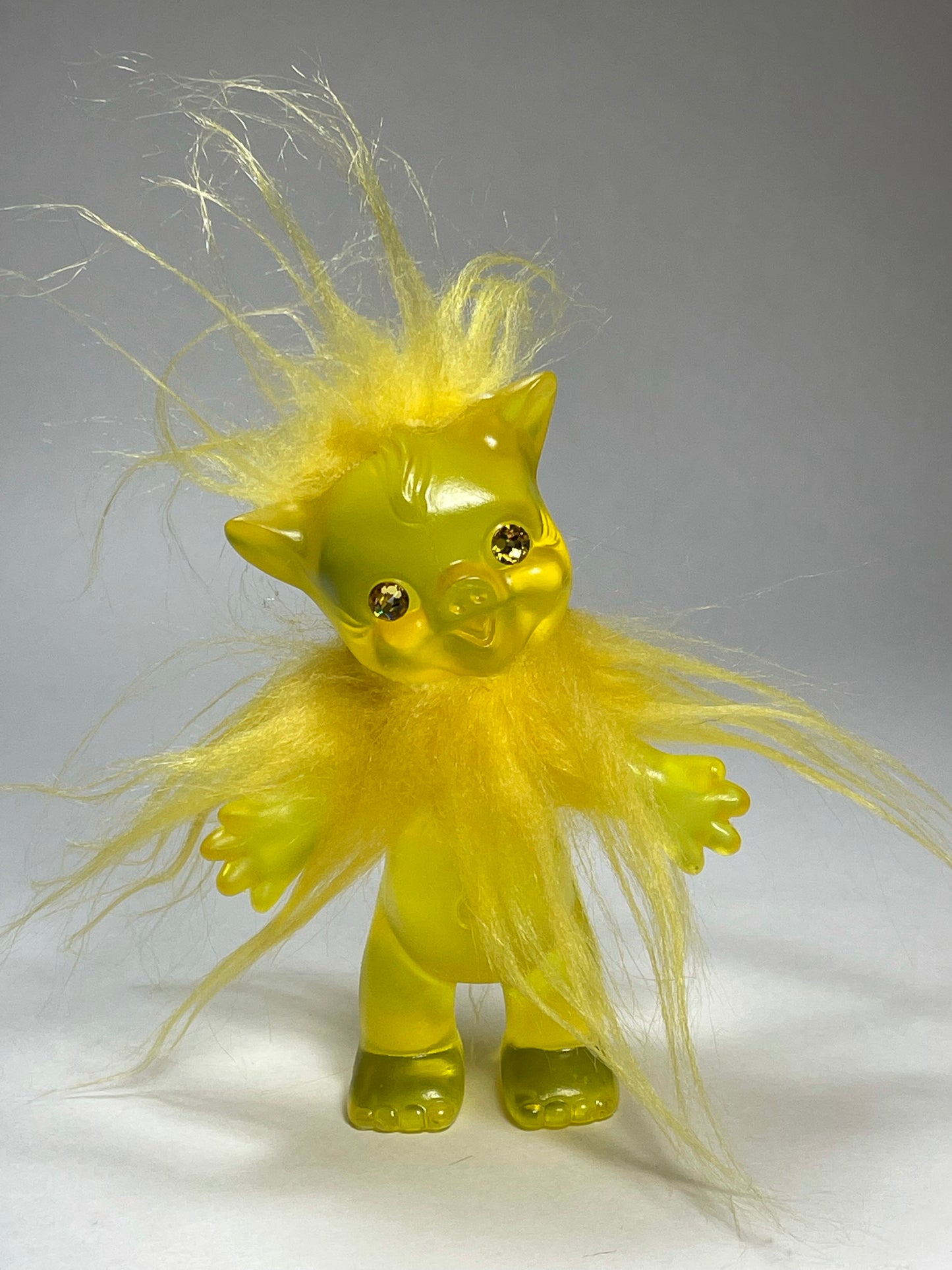 Piggy Troll: Translucent Yellow