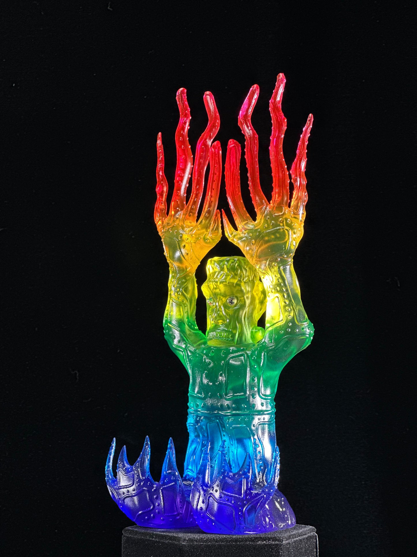 Frankenstein Monster: Transparent Rainbow