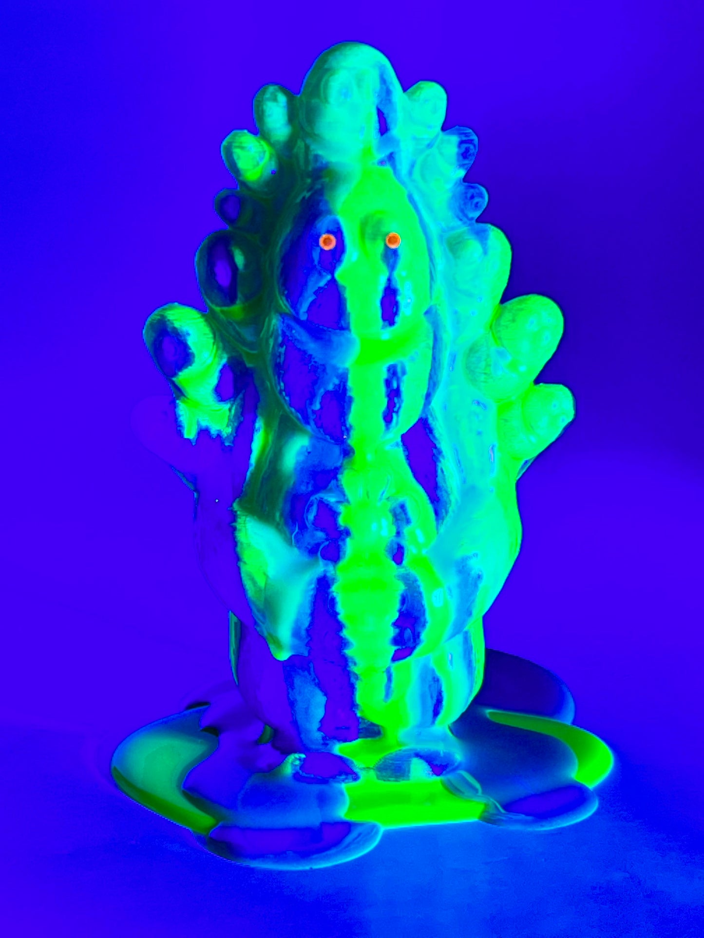 Color Dump, Glow in the Dark: Monster King from the Swamp Planet