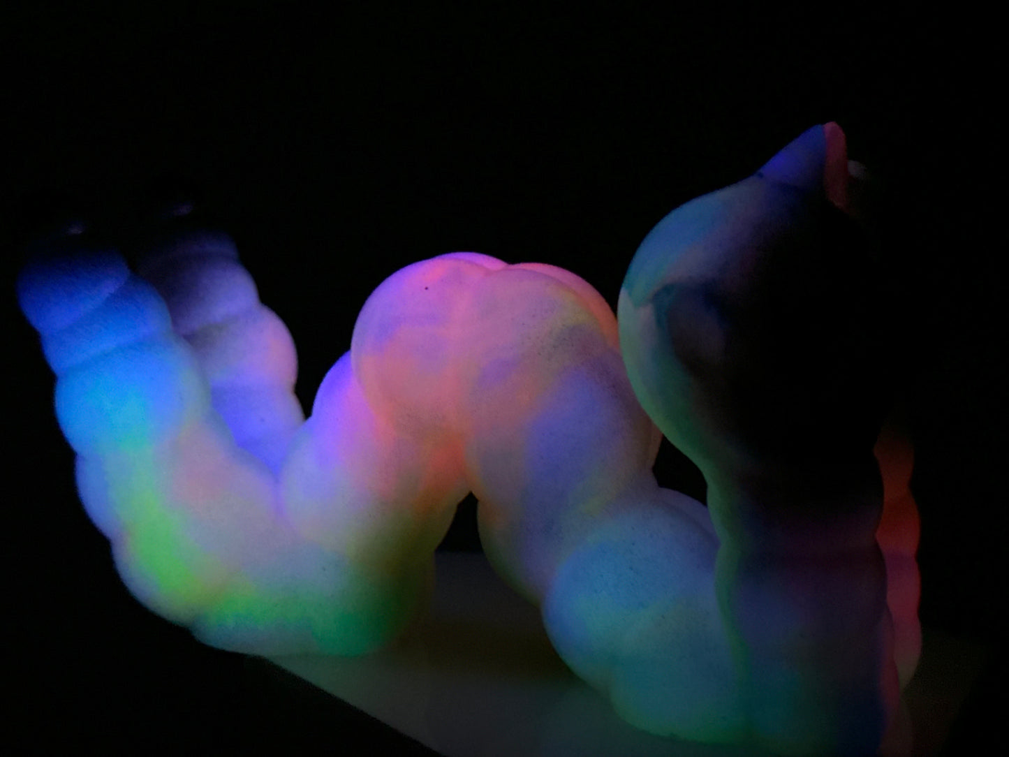 Worm Pig: Glow in the Dark Neon Planet