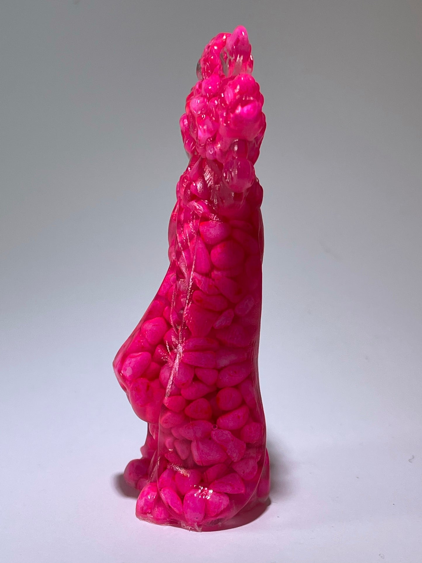 His Majesty, the King: Resin Cast with Pink Stones