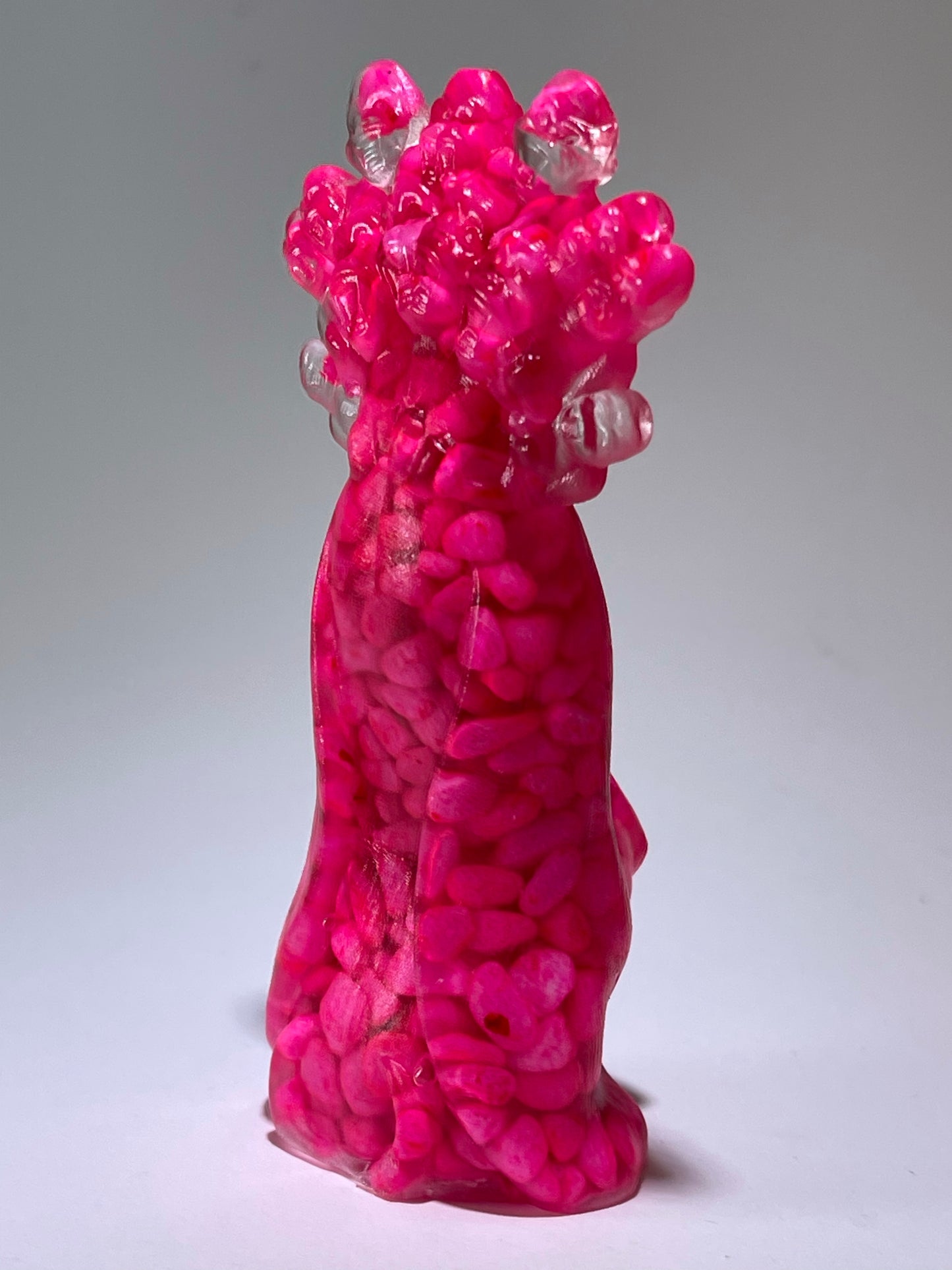 His Majesty, the King: Resin Cast with Pink Stones