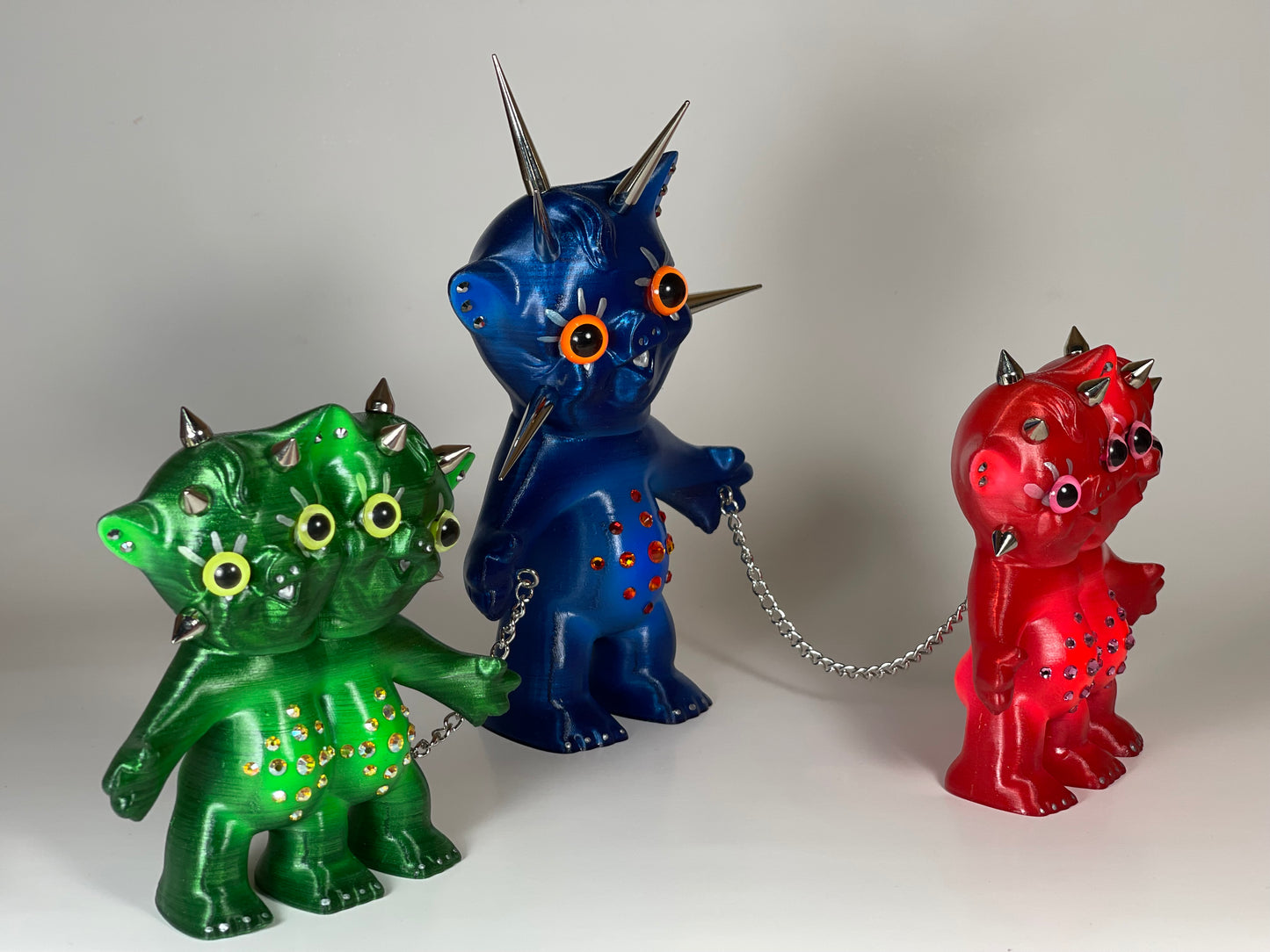 Piggy Troll: RGB Trio of Fairytail Stars