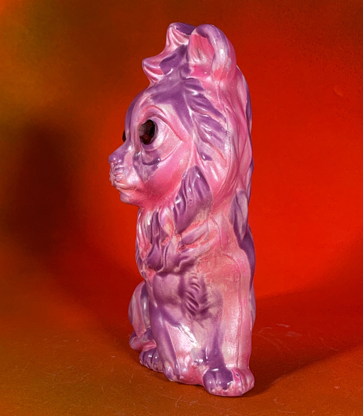 Pink and Purple Lion