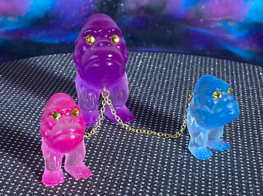 Ape Hoppers: Pink/Blue/Purple