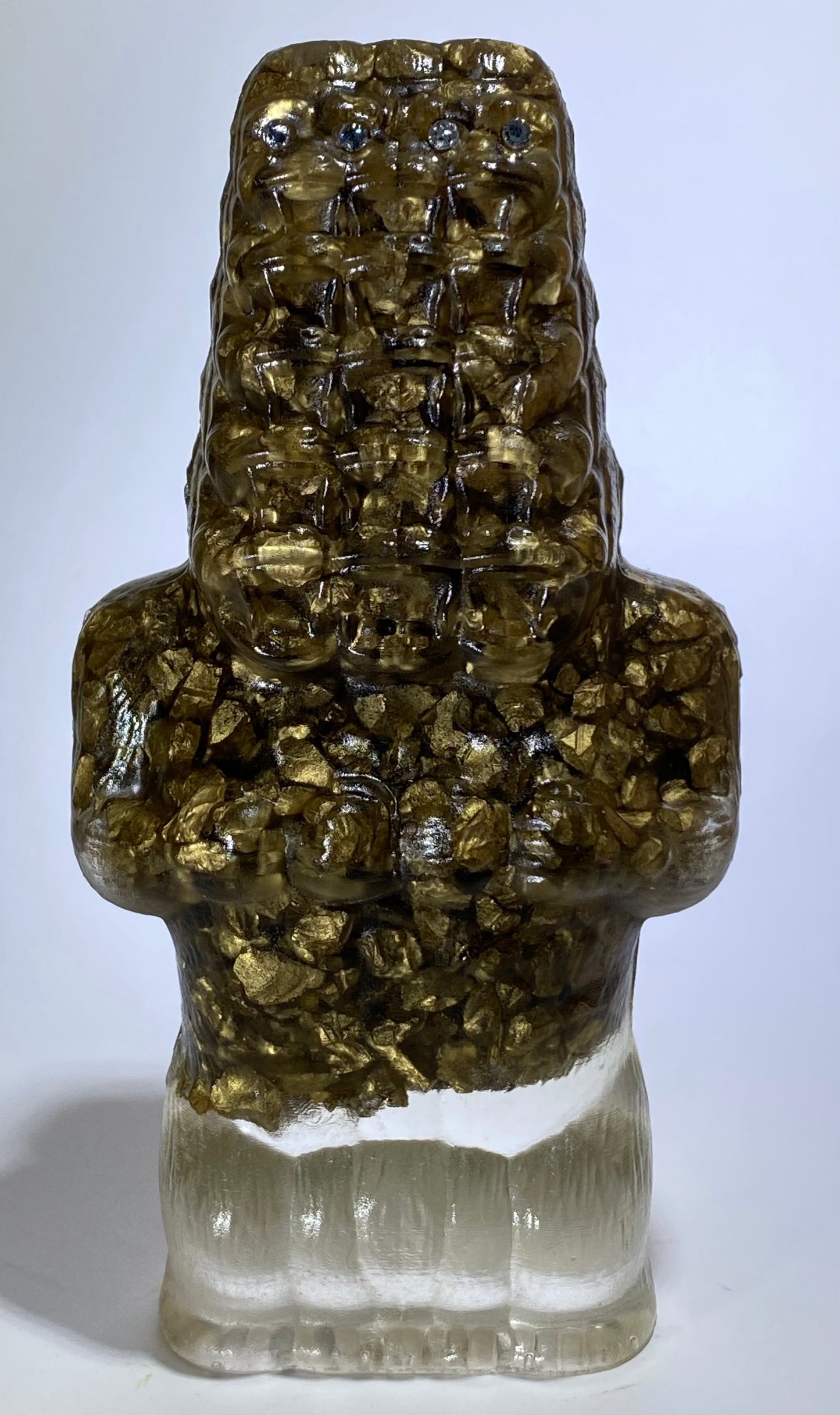Tall Stack 15 Head Ape: Choose Your Own Resin Cast Stacked Ape
