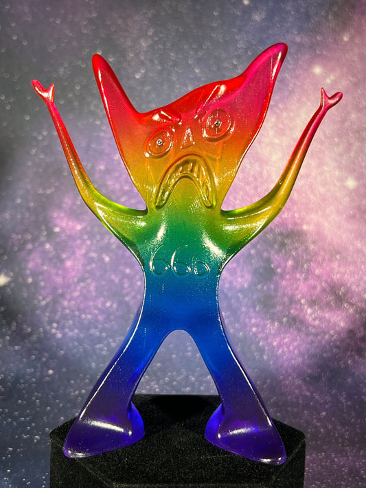 Satanic Gum-Bee: Transparent Rainbow