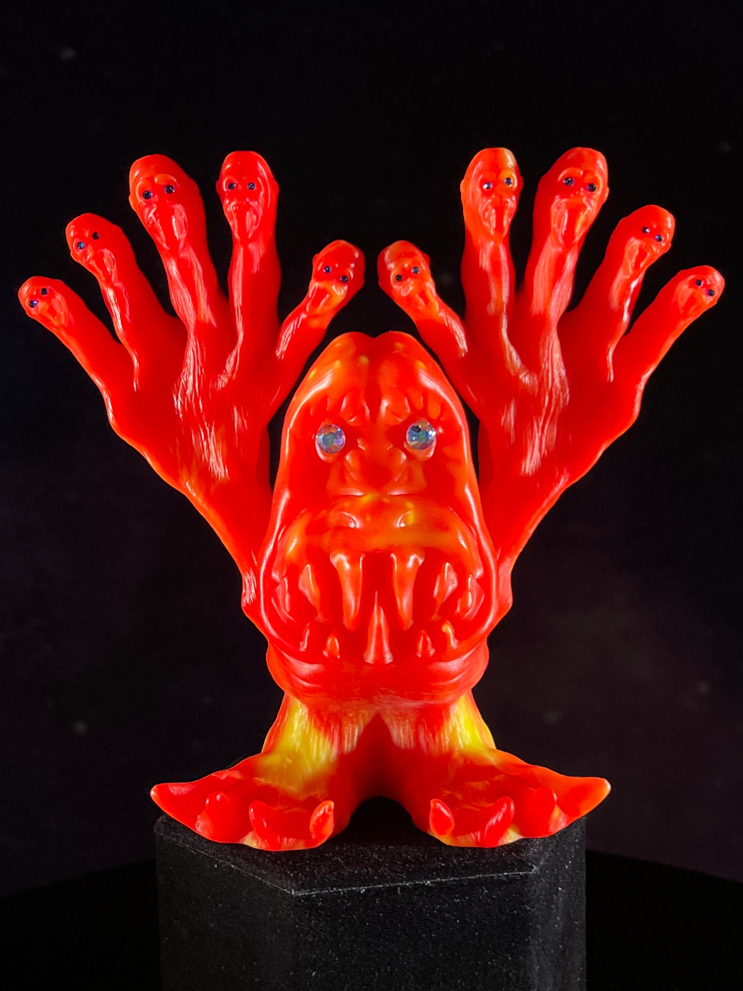 Ape Fingers Beast: Glow in the Dark Hot Marbled