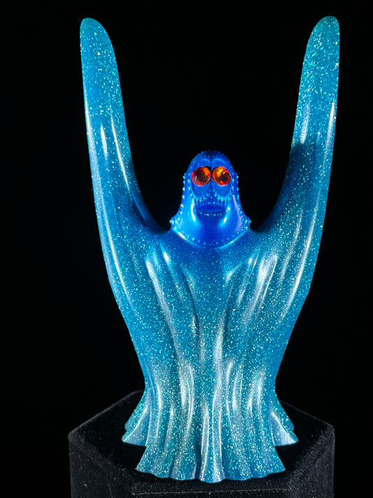 Robot Ghost Redux: Glitter Glow Blue