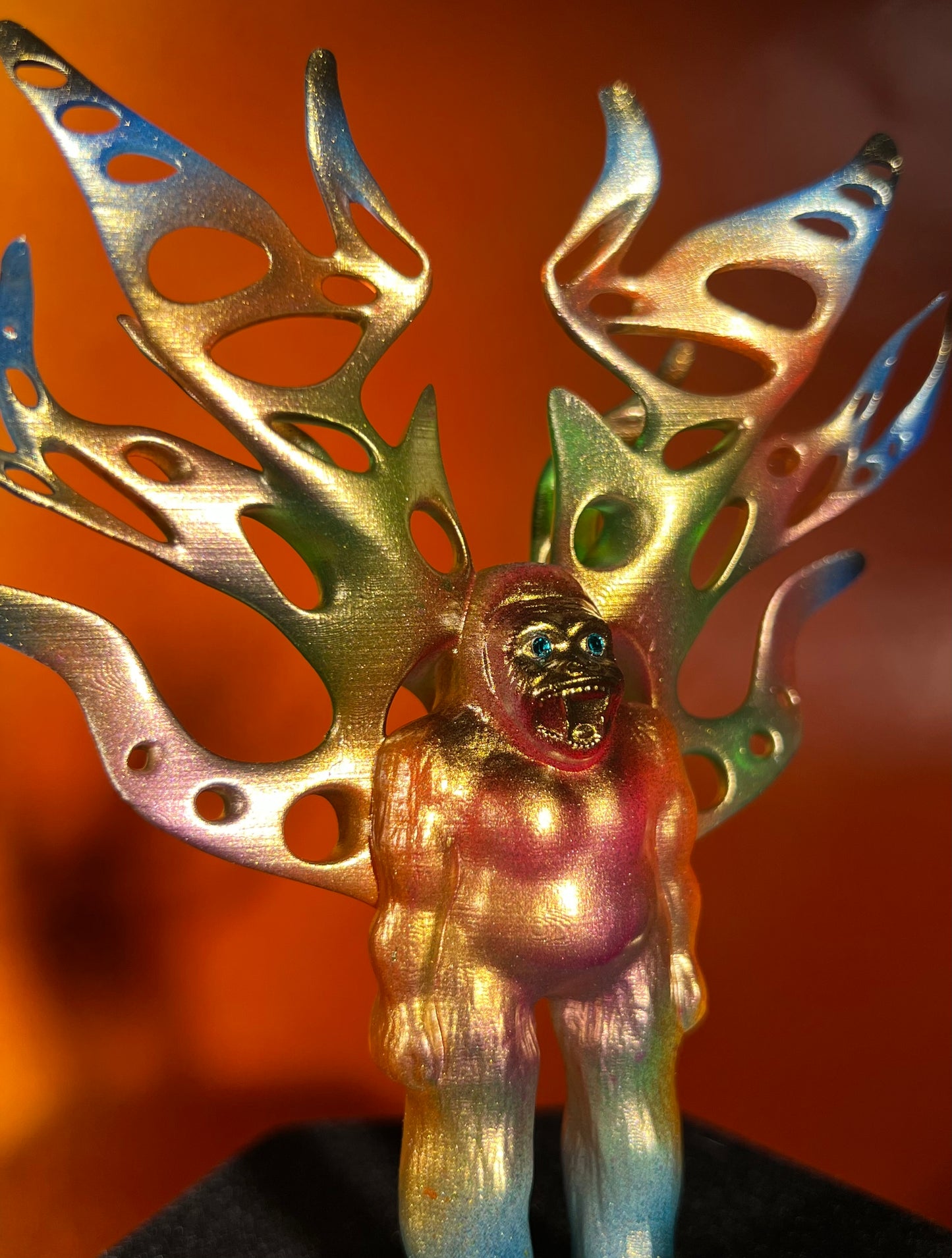 Winged Ape: Metal Gold Rainbow
