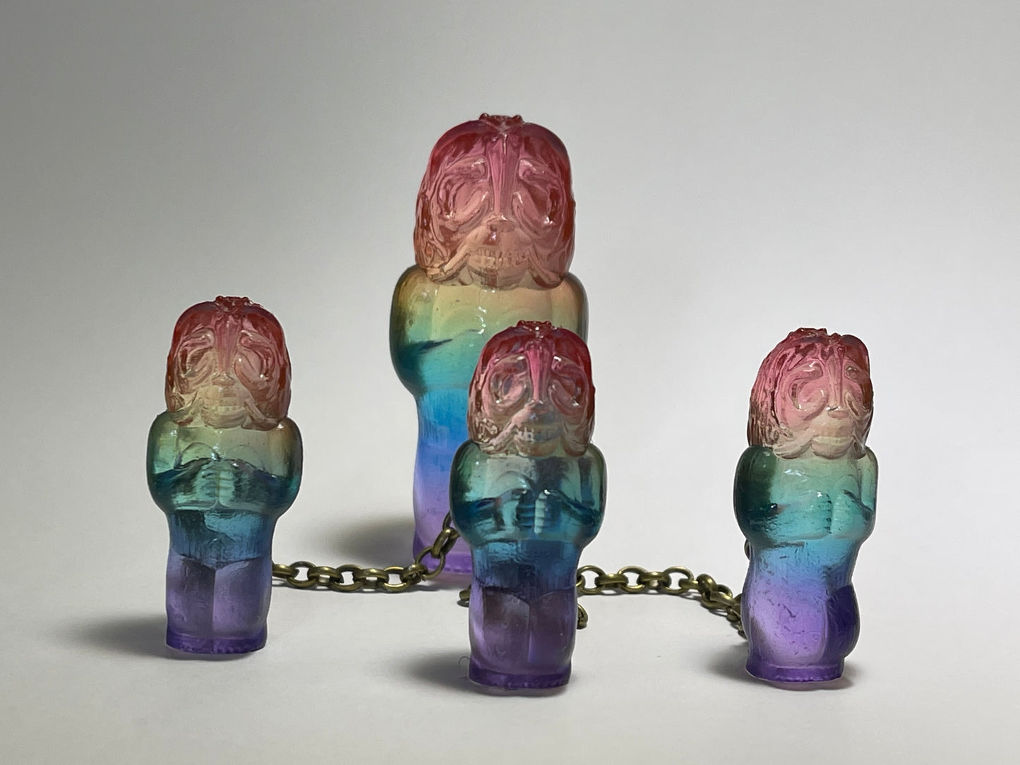 Jolly Asteroid Freak: Transparent Rainbow Set