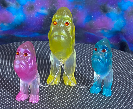 Ape Hoppers: yellow/pink/blue