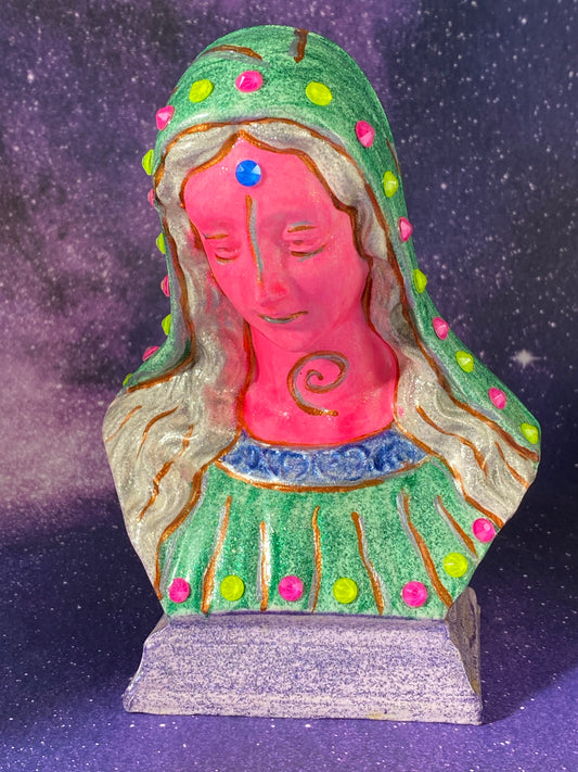 Mary Bust: Immaculate Rhinestones
