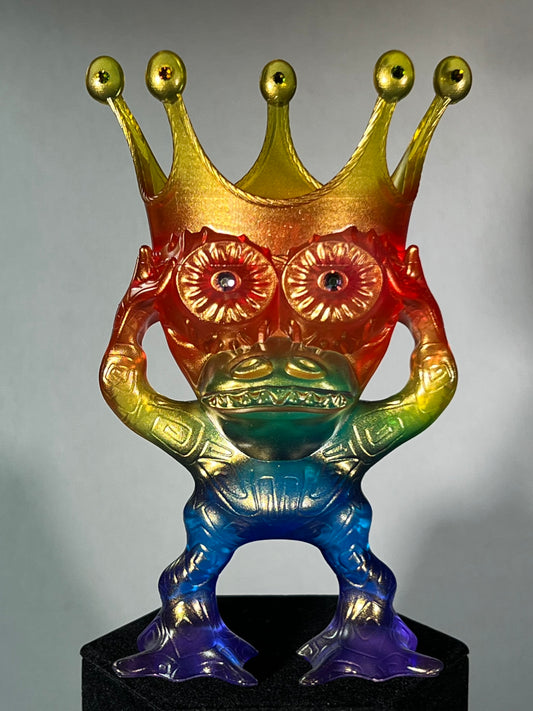 Eyeball Freak King: Transparent Gold Rainbow