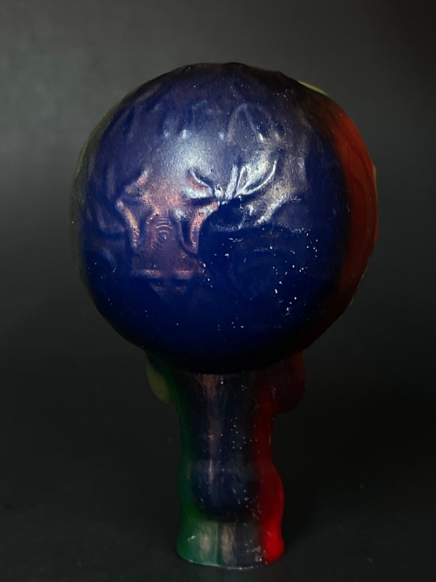 Moon Head Giant Head Freak: Rainbow Blob