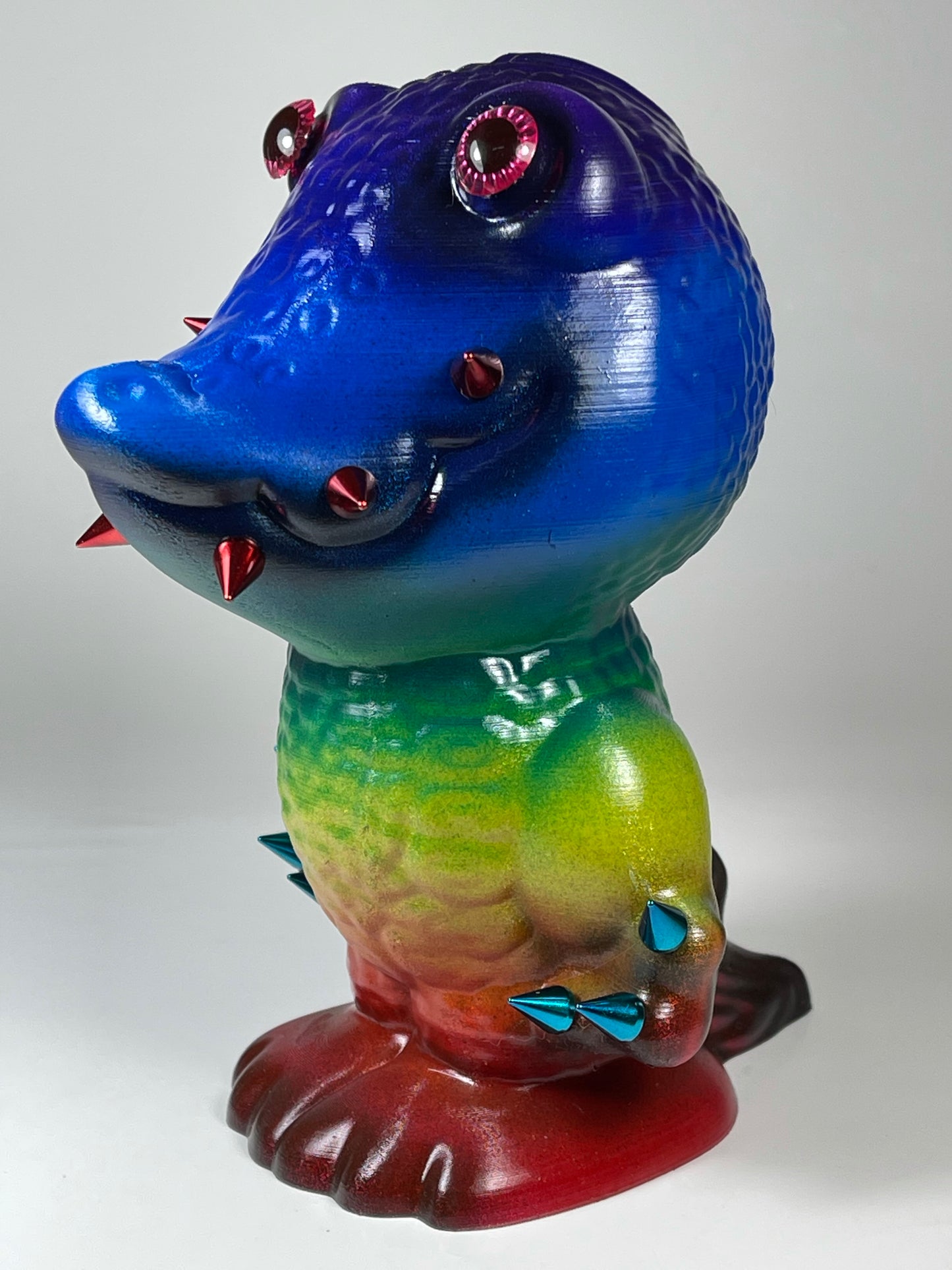 Crocodile: Metal Flake Rainbow Chomp