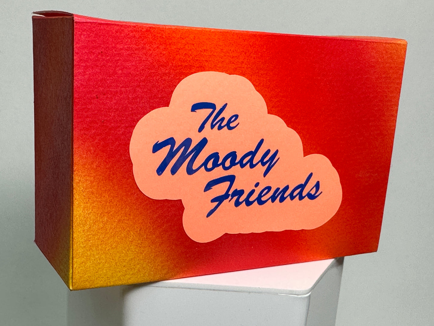 The Moody Friends: Transparent Yellow to Red Fade