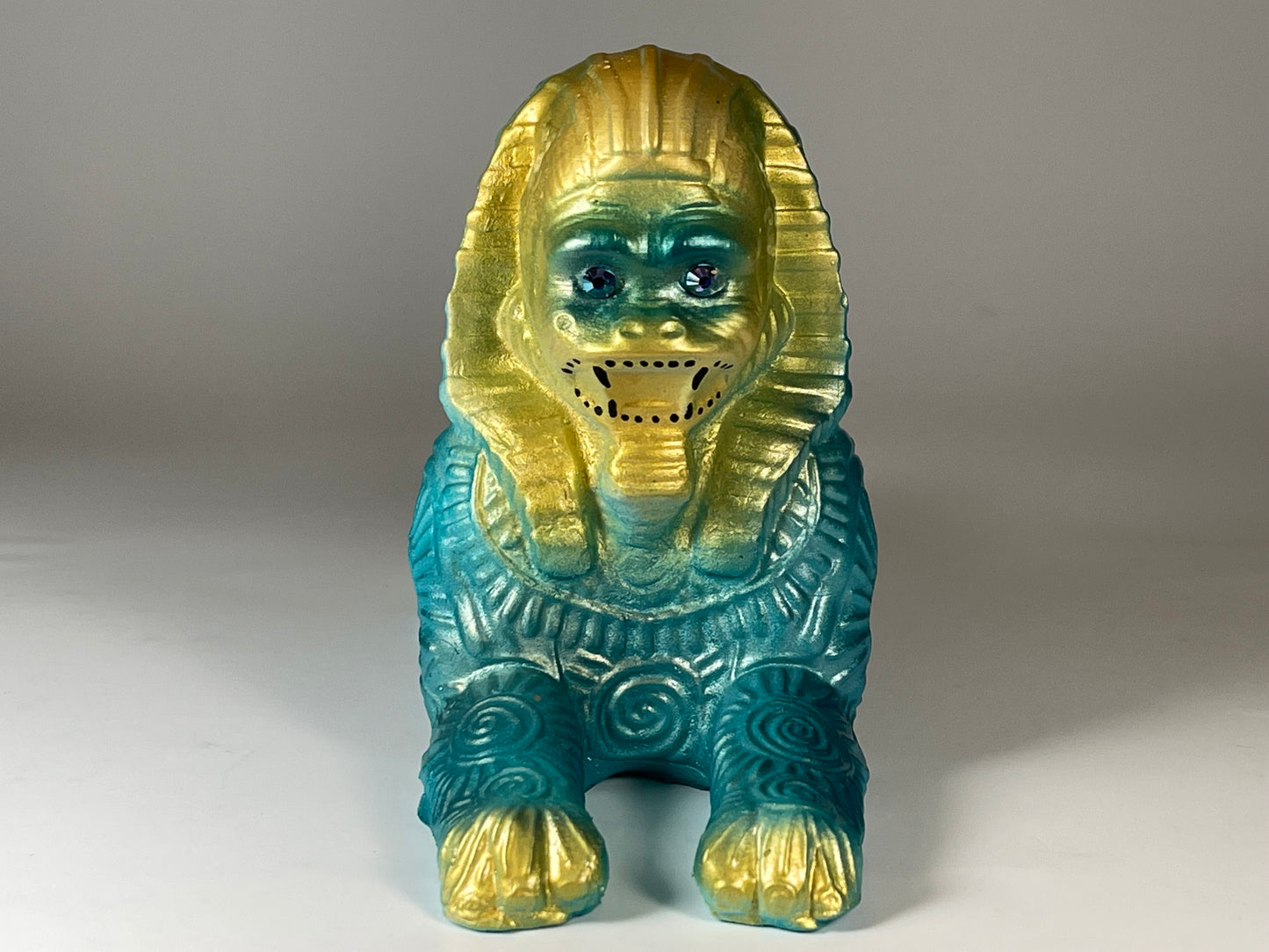 Sphinx Ape: Golden Chalkware