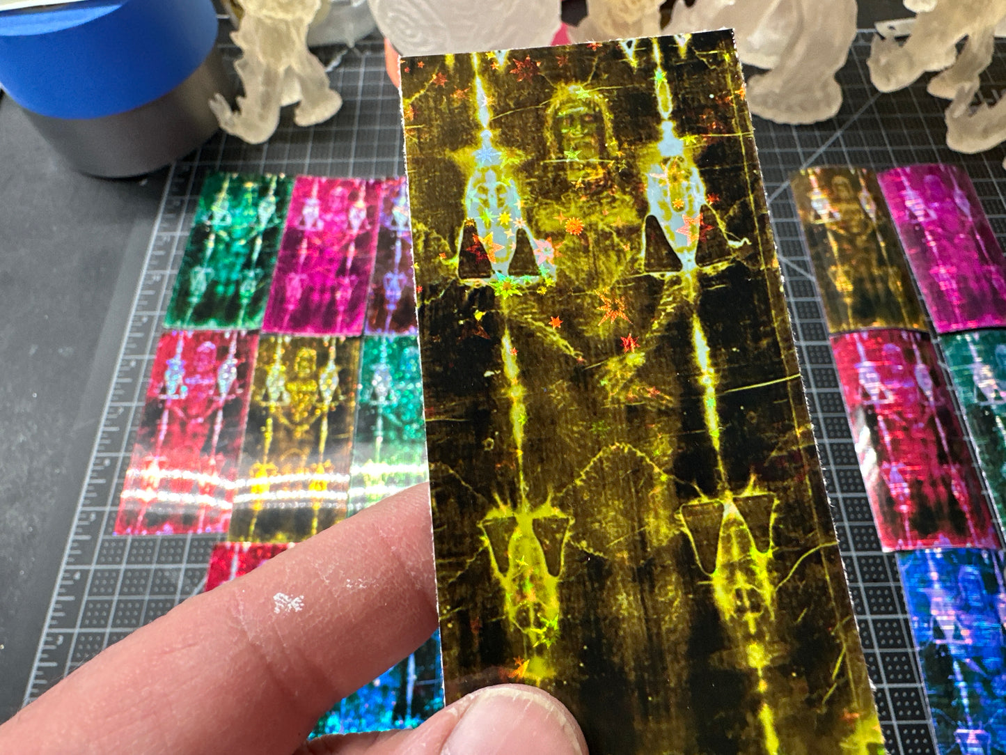 Ape Shroud Holographic Stickers, Set Of 4