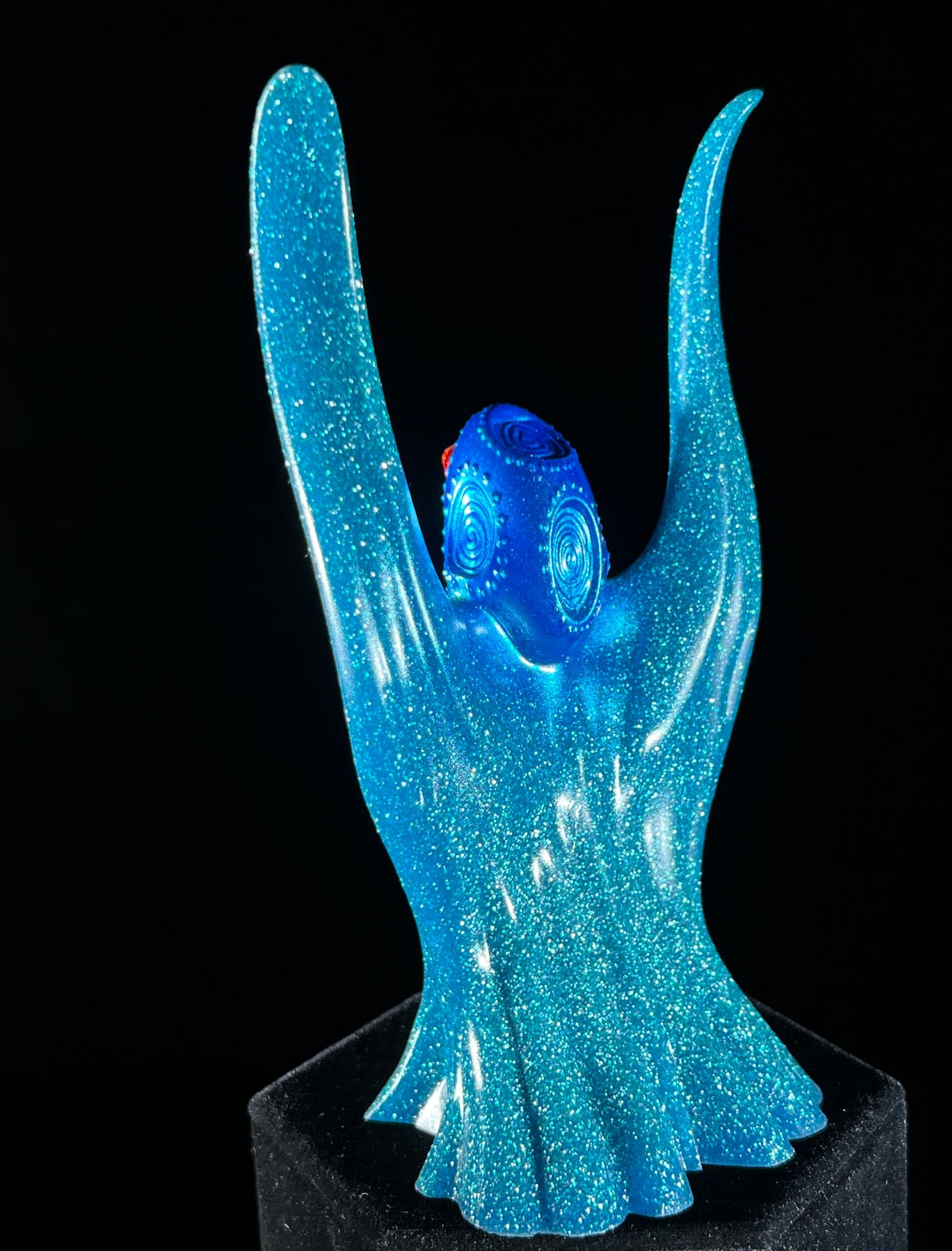 Robot Ghost Redux: Glitter Glow Blue