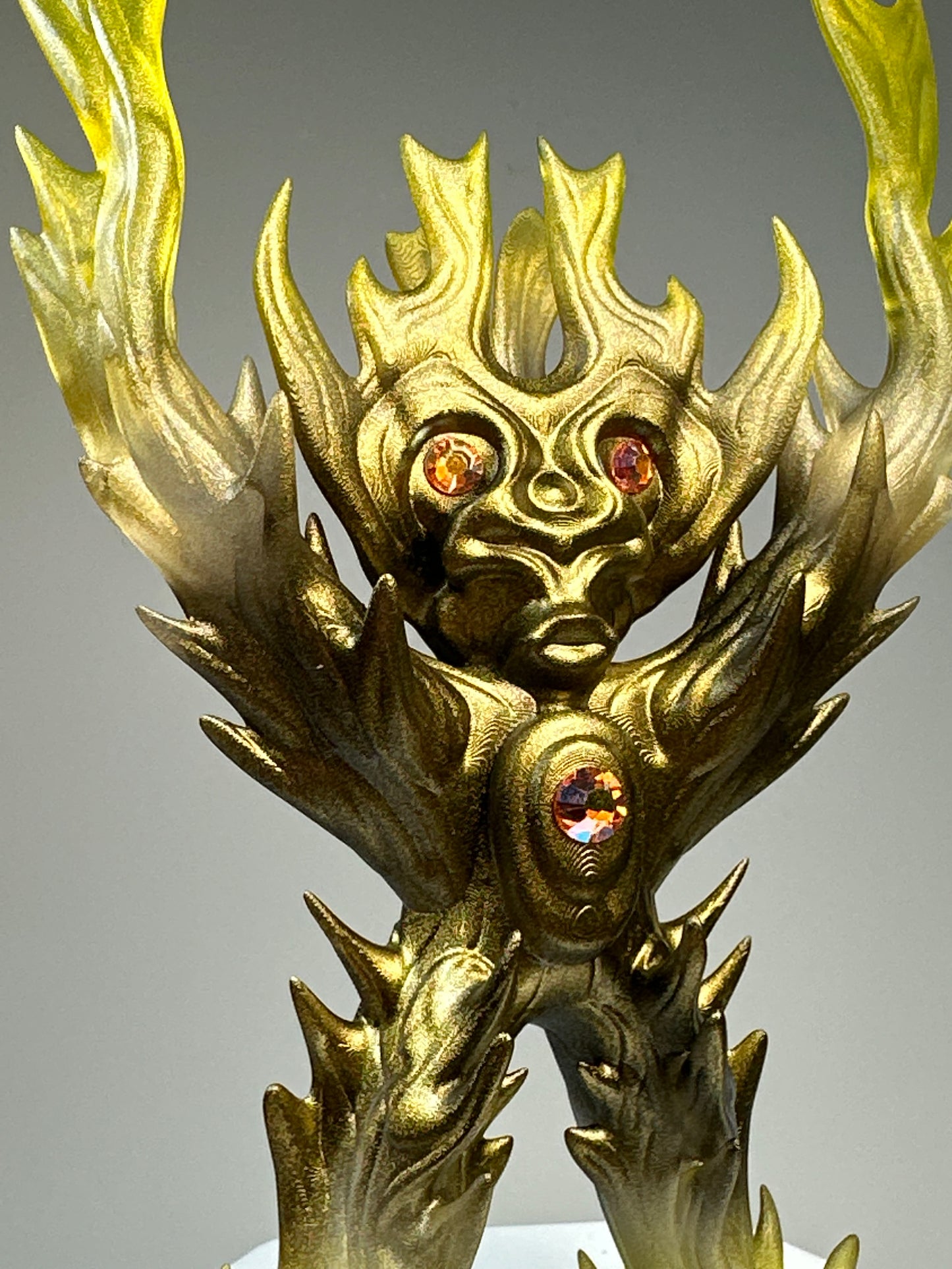 Flicker Flame: Gold Chrome Yellow