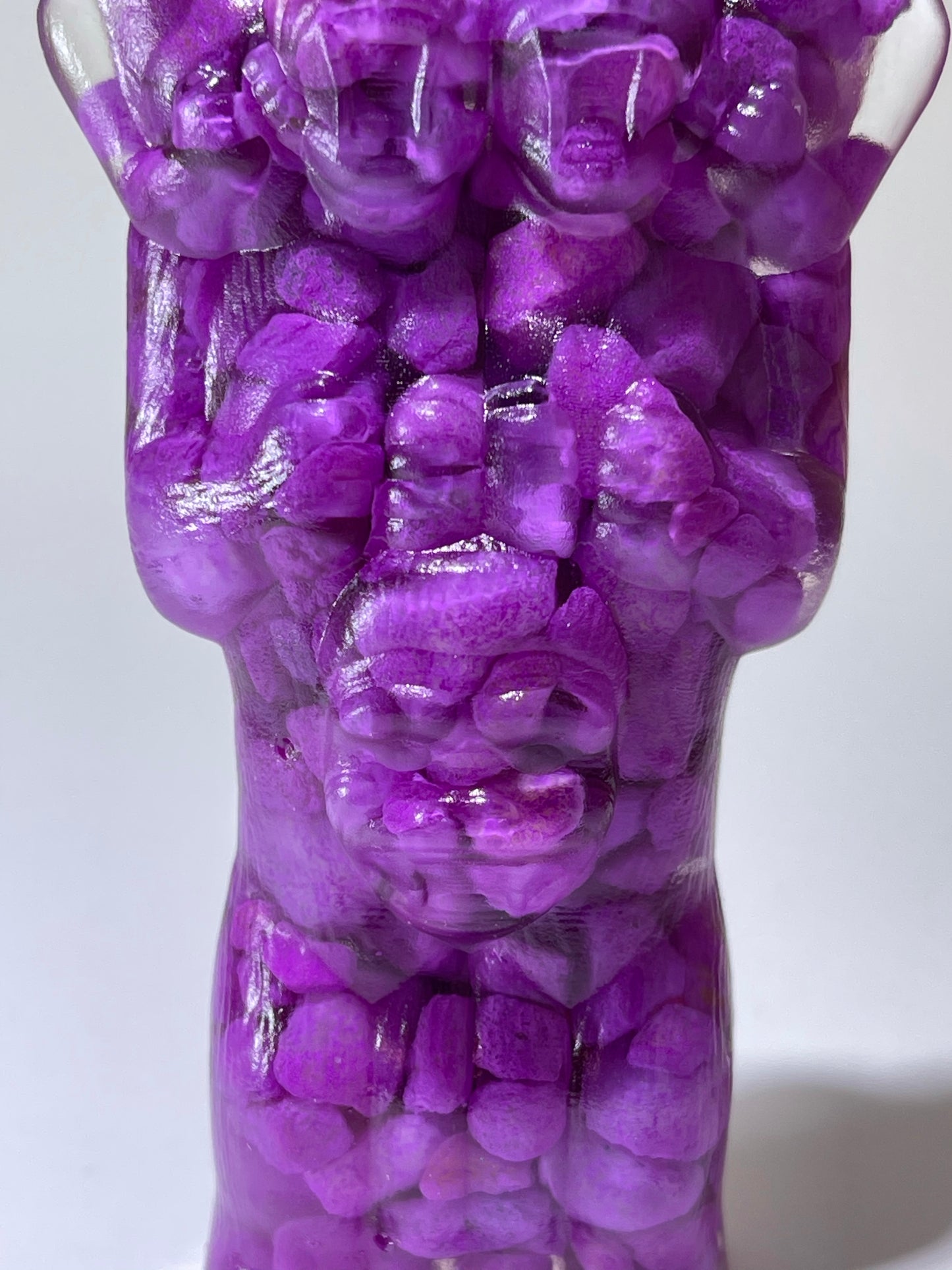 King Lord Ape: Resin Cast with Purple Stones
