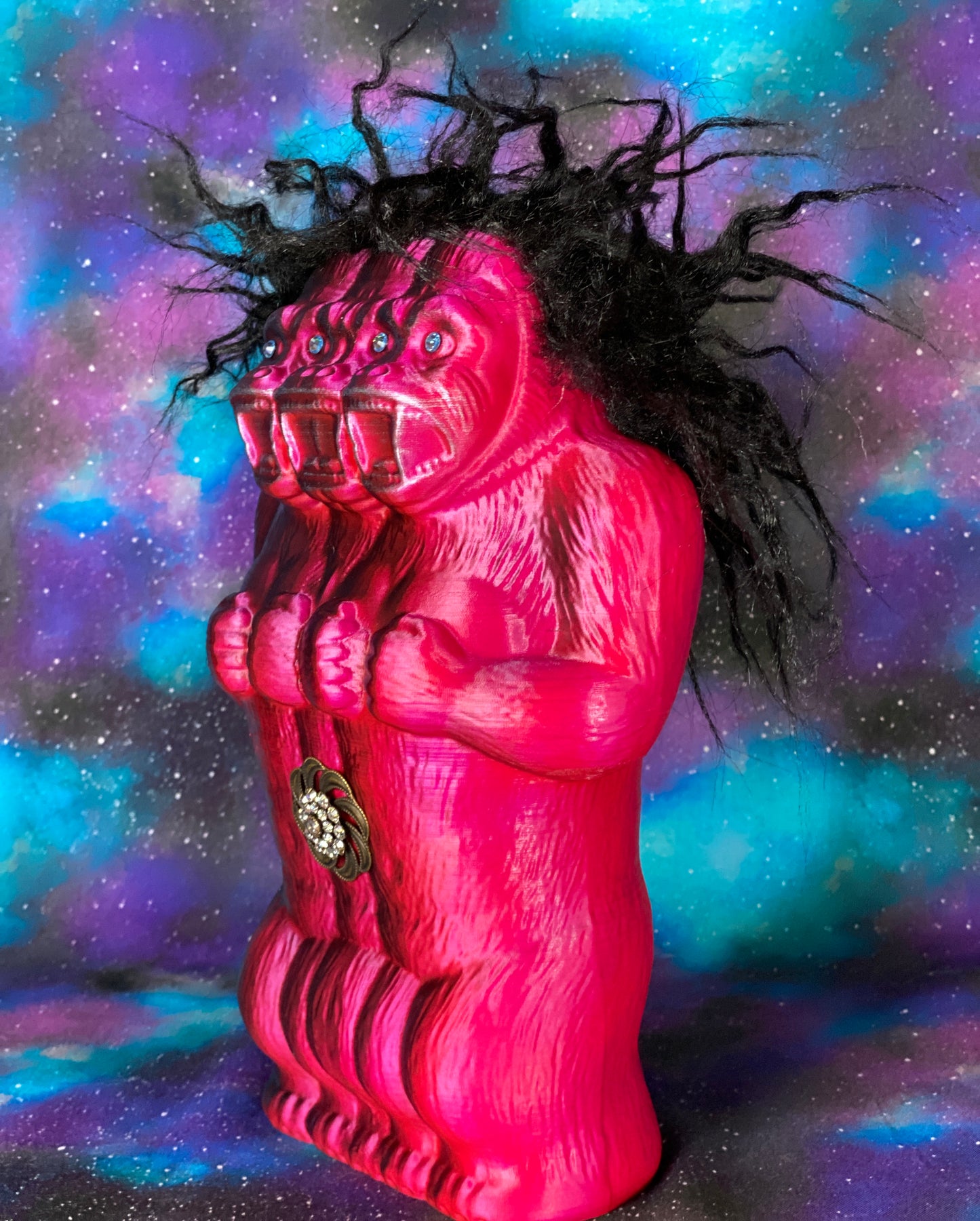 Pink and Black Freak of Nature Ape