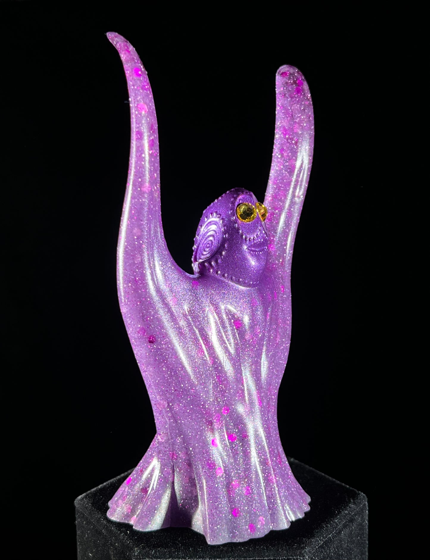 Robot Ghost Redux: Glitter Glow Purple