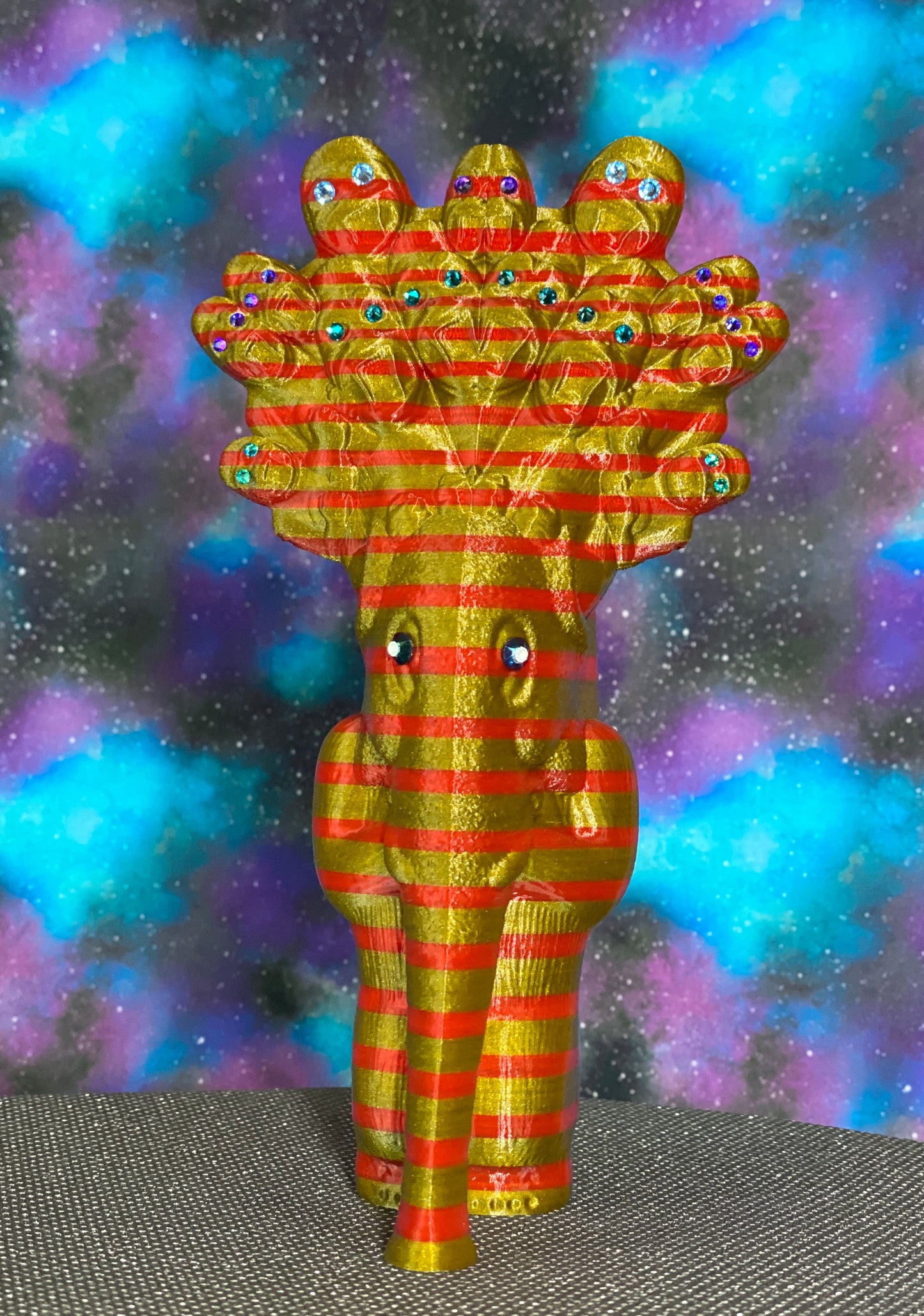 King God Elephant Ape: Gold/Red