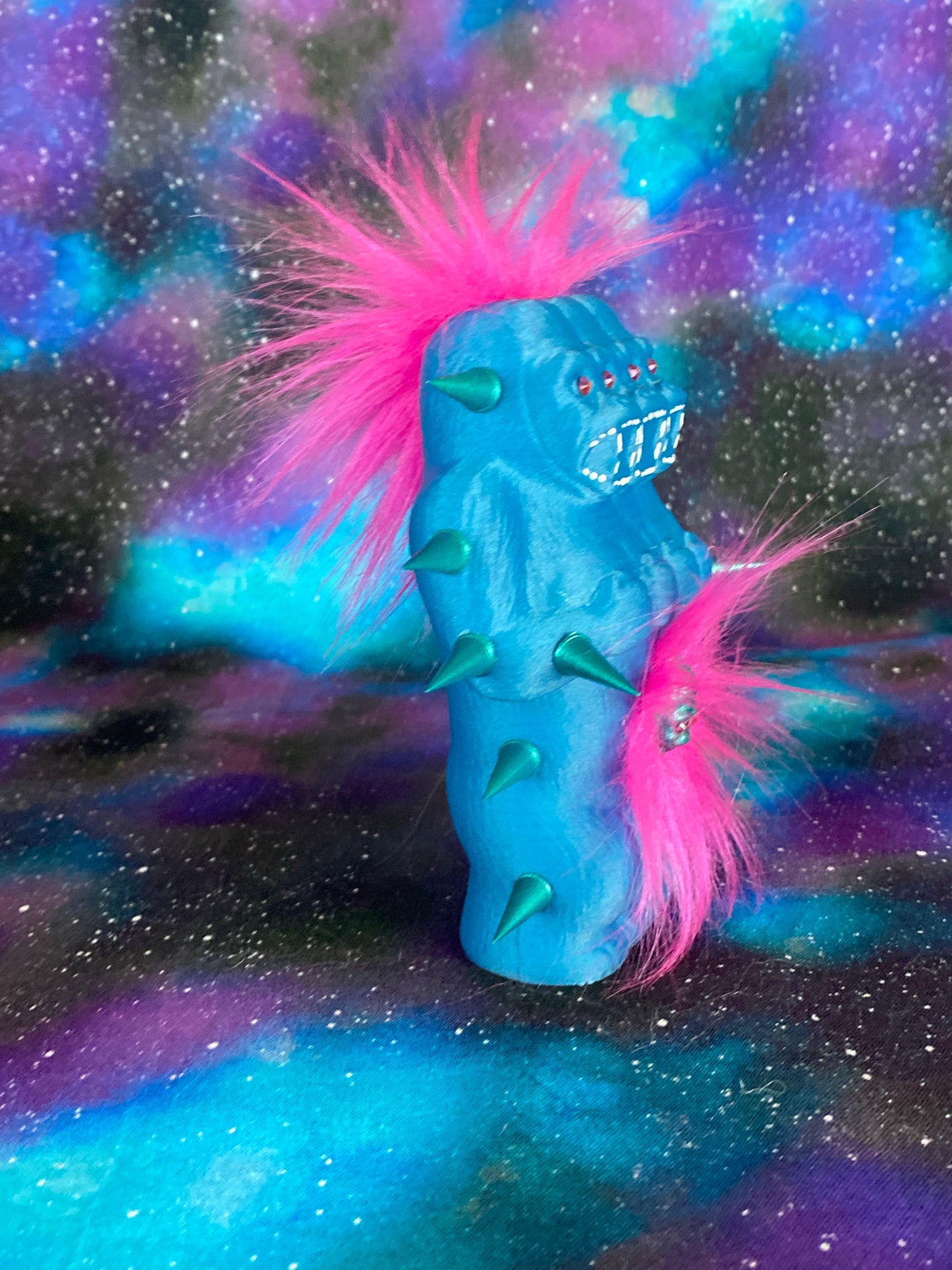 Pink and Blue Freak of Nature Ape