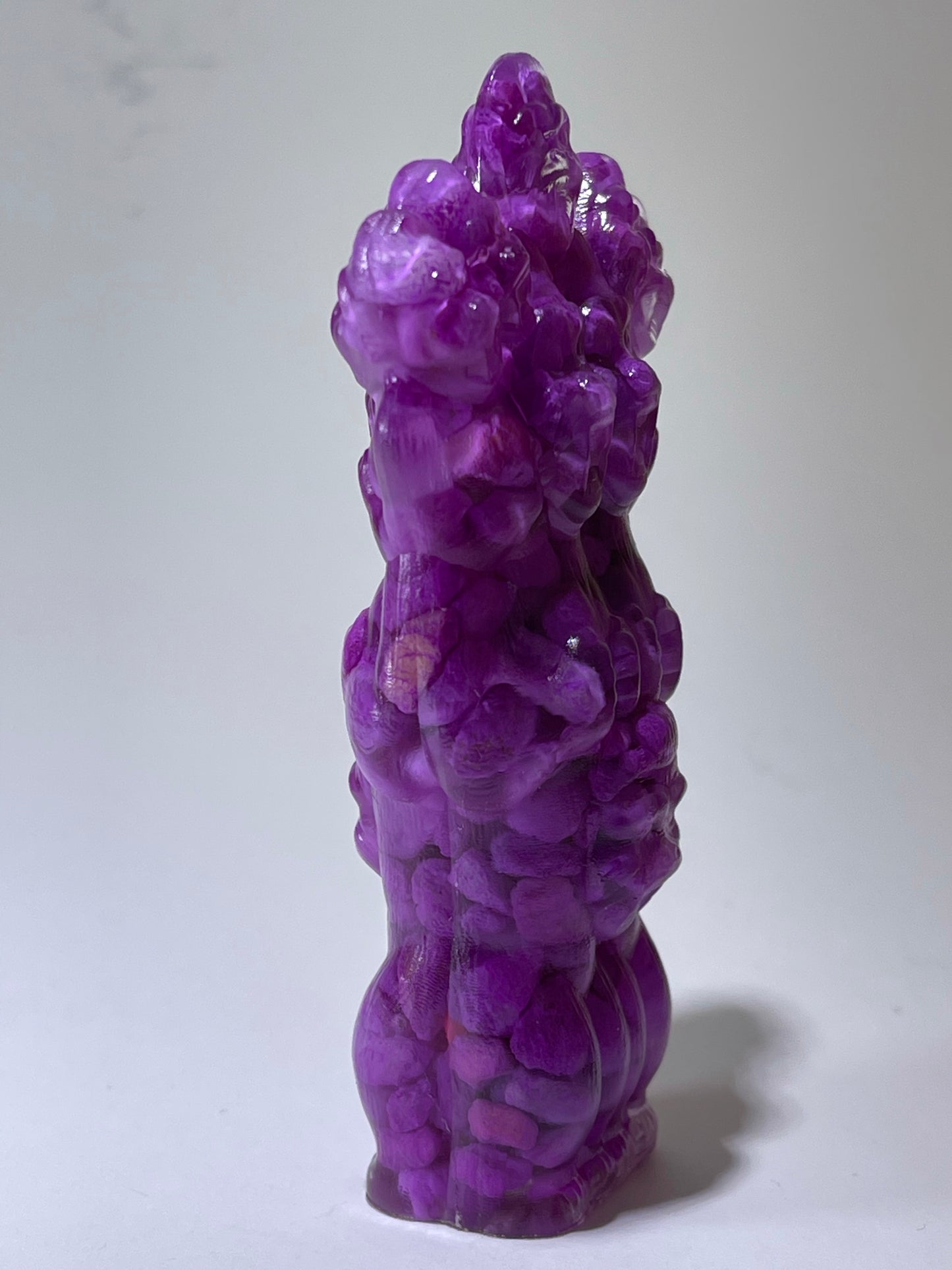 King Lord Ape: Resin Cast with Purple Stones