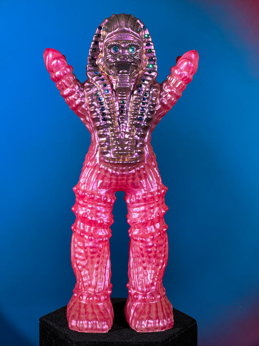 Astro Sphinx Ape XL: Glow in the a Dark Pink Demigod