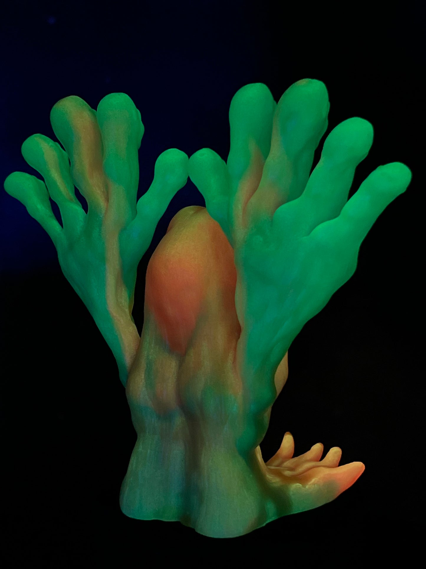 Ape Fingers Beast: Glow in the Dark Interdimensional Marbled