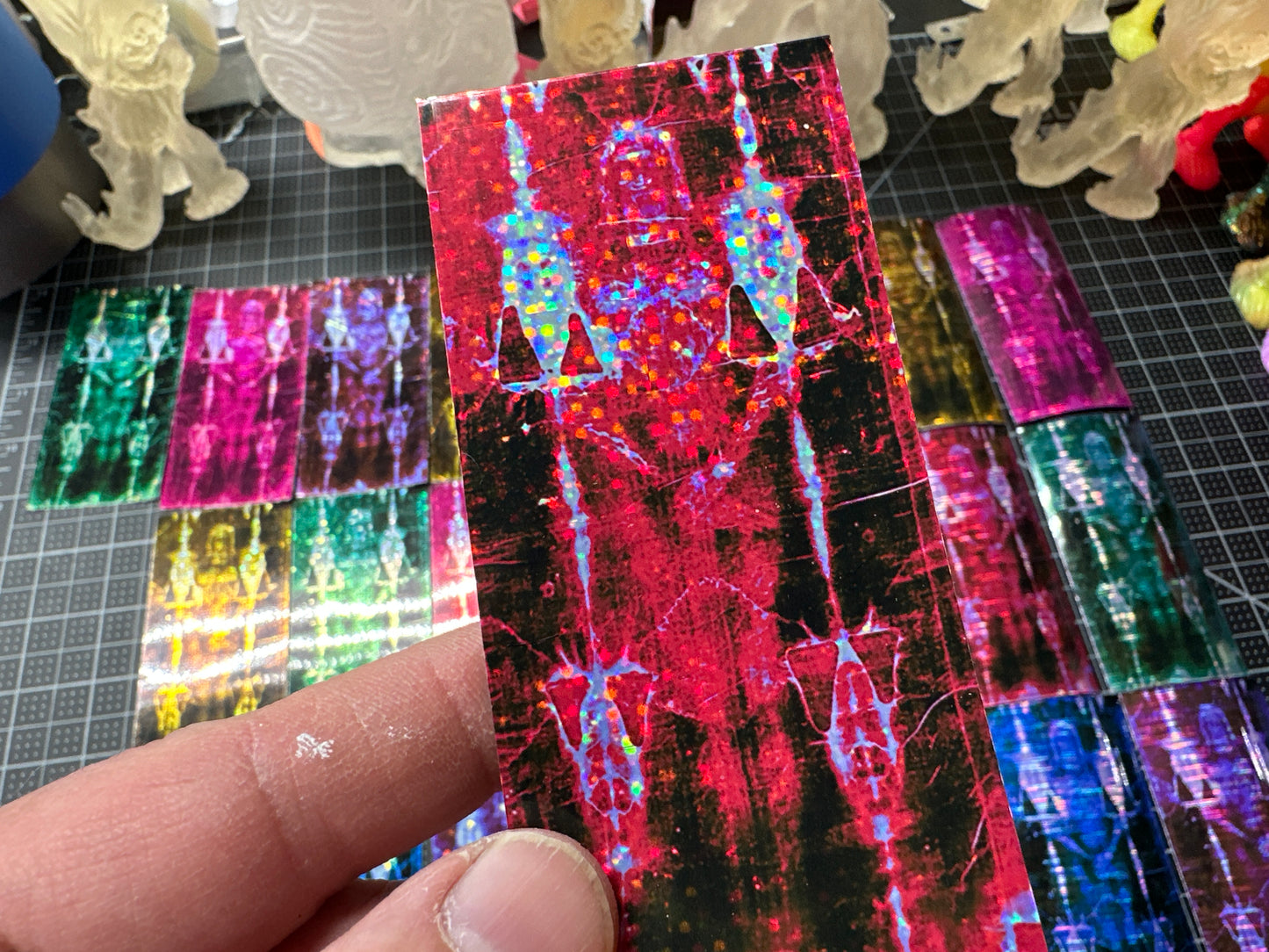 Ape Shroud Holographic Stickers, Set Of 4