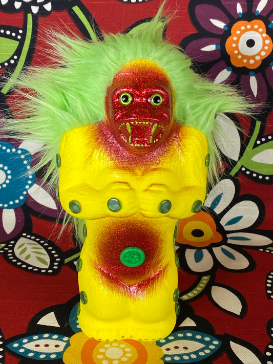 Red Faced Yellow Ape