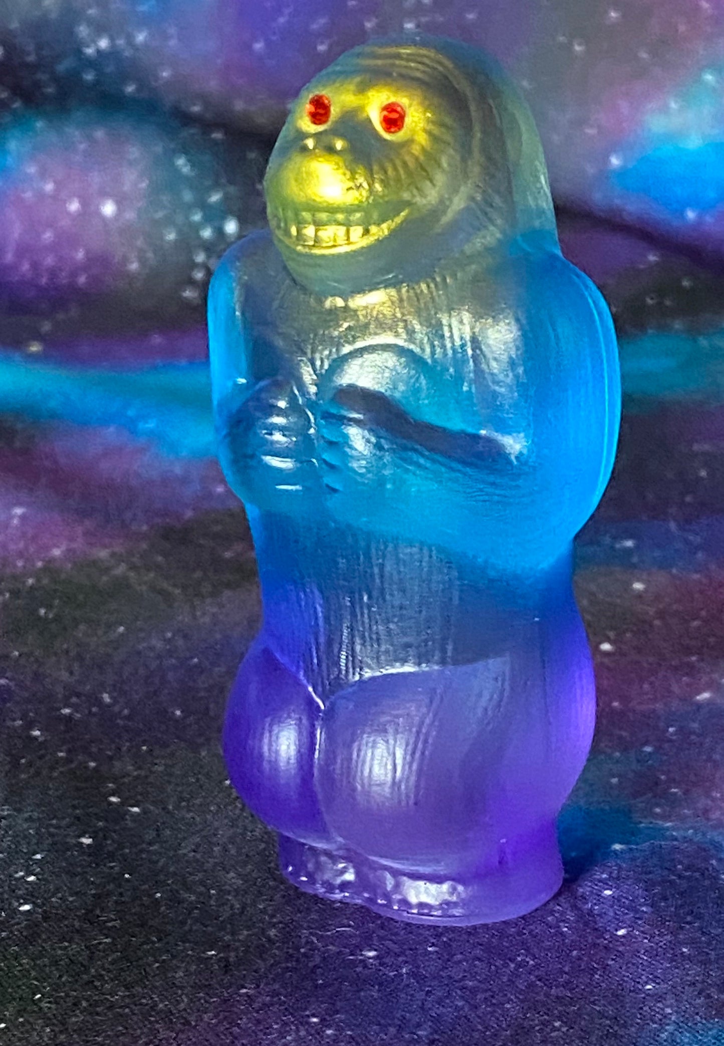 Resin Apes: Purple/Blue/Clear/Yellow