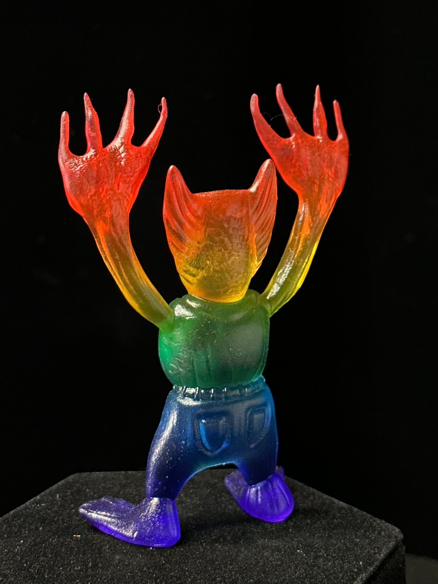 Office Creature: Small Transparent Rainbow
