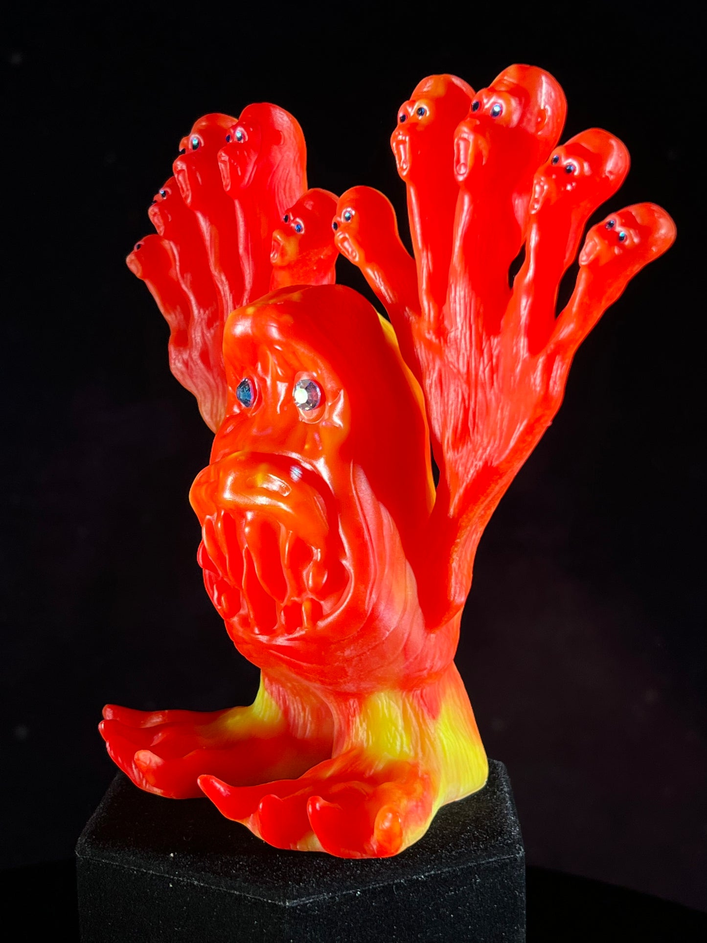 Ape Fingers Beast: Glow in the Dark Hot Marbled