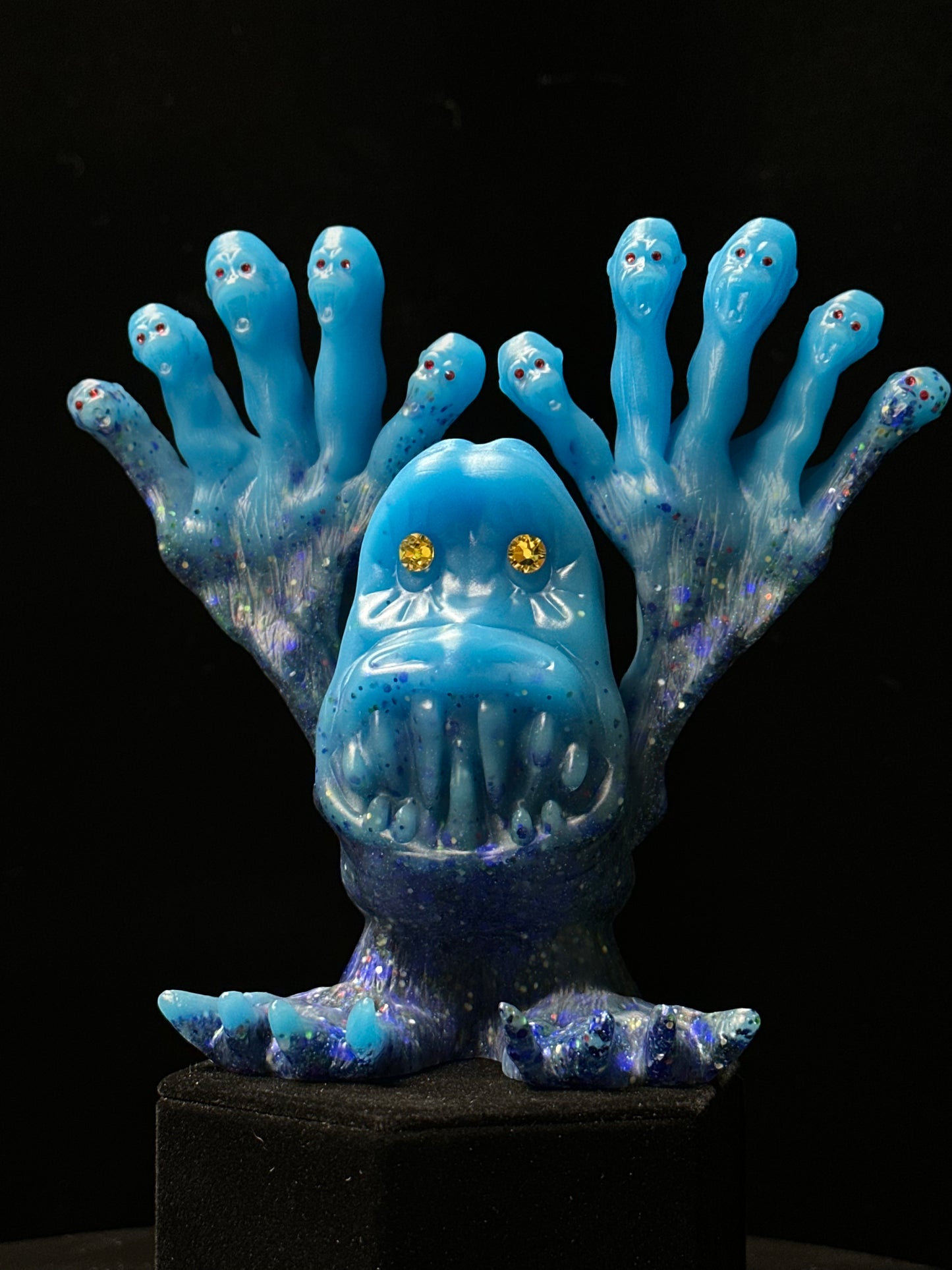 Ape Fingers Beast: Glitter Glow Blue