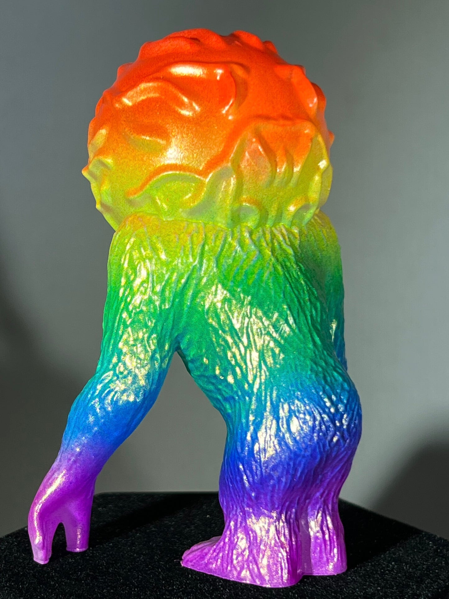 World Famous Moon Head Freak: Neon Gold Rainbow