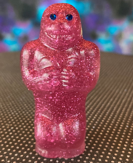 Happy Ape: Pink Glitter Cast
