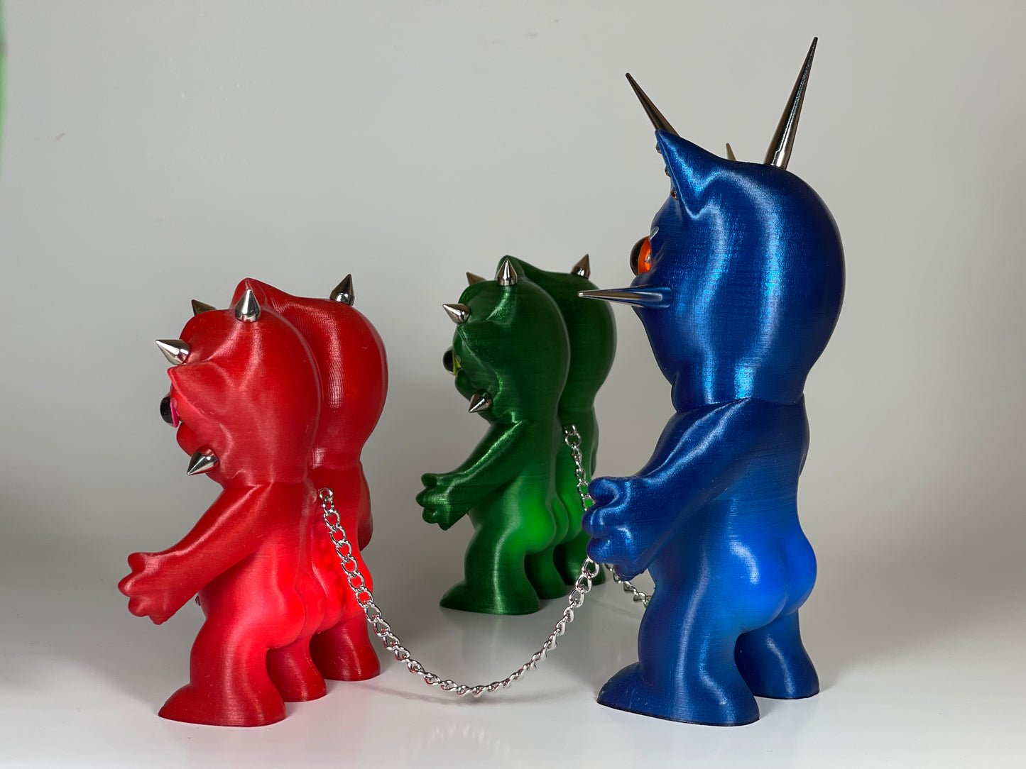 Piggy Troll: RGB Trio of Fairytail Stars