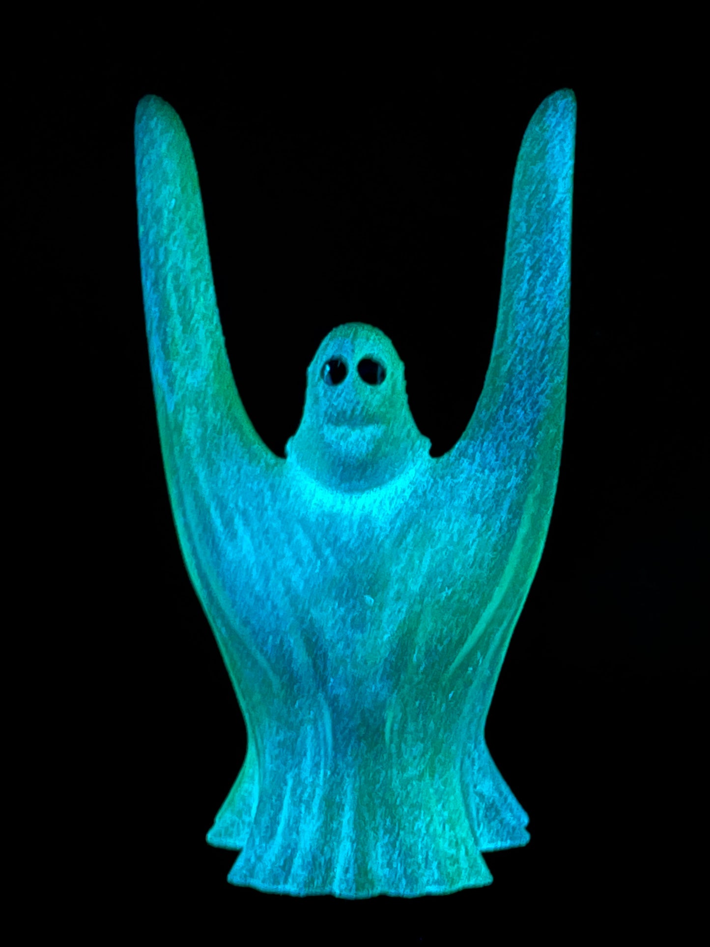 Robot Ghost Redux: Glow in the Dark, Fuzzy Inside