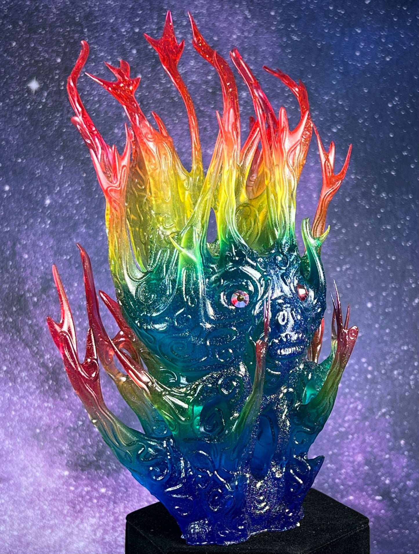 Mystic Glyph Ape: Cosmic Rainbow