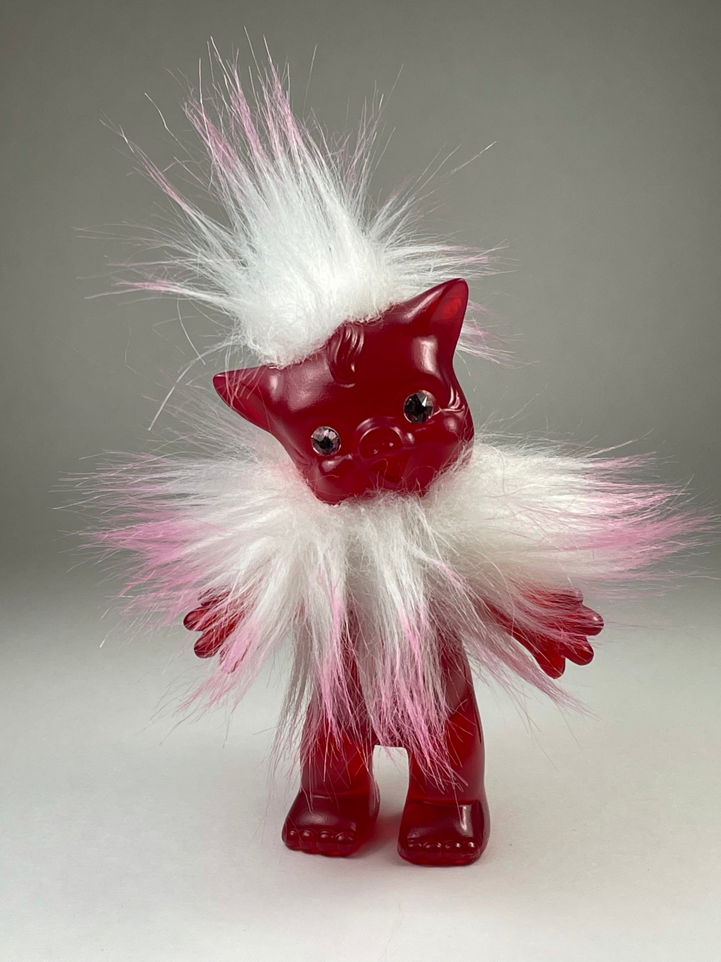 Piggy Troll: Translucent Red